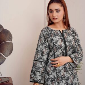 Unstitched women kurta gray