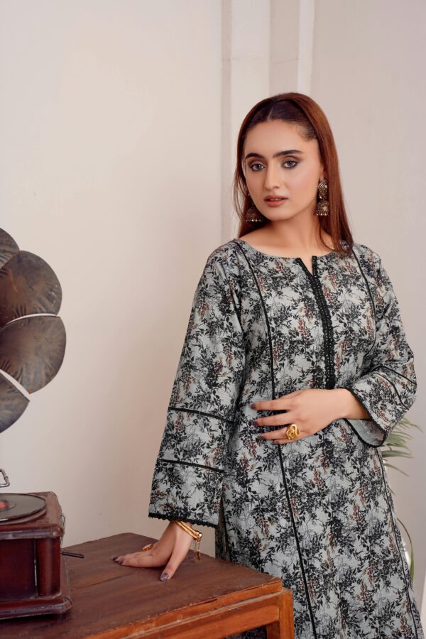 Unstitched women kurta gray