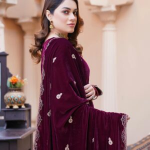 Unstitched shirt trouser and dupatta